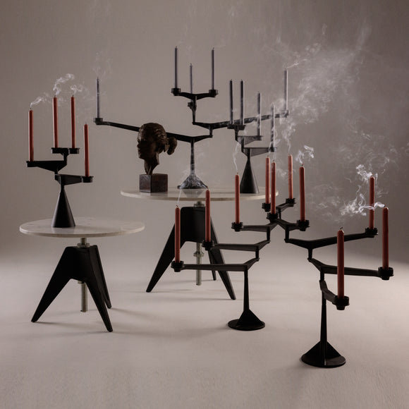 Spin Mini Candelabra Candle Holders Tom Dixon