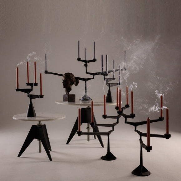 Spin Table Candelabra Candle Holders Tom Dixon