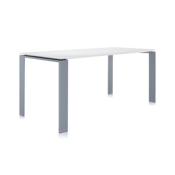 Four Rectangular Soft Touch Table Tables Kartell