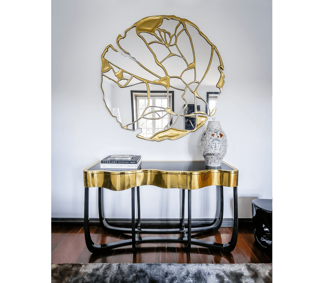 sinuous gold console Consoles Boca Do Lobo