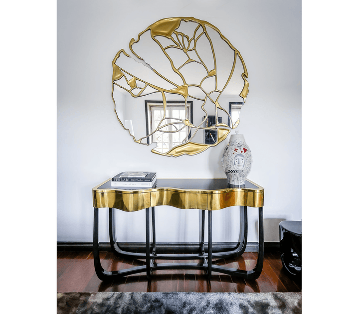 sinuous gold console Consoles Boca Do Lobo