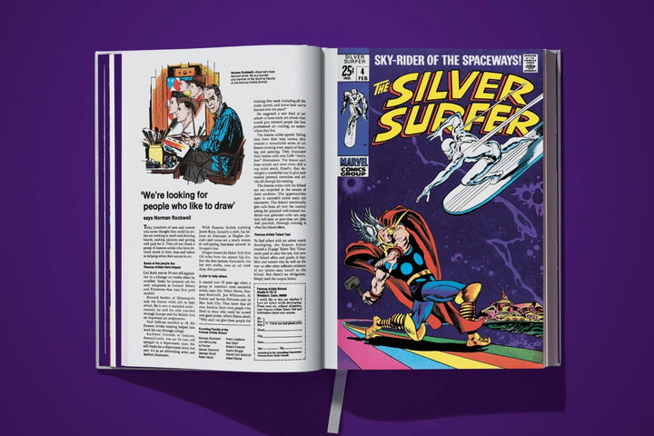Marvel Comics Library. Silver Surfer. Vol․ 1․ 1968–1970 Print Books Taschen   