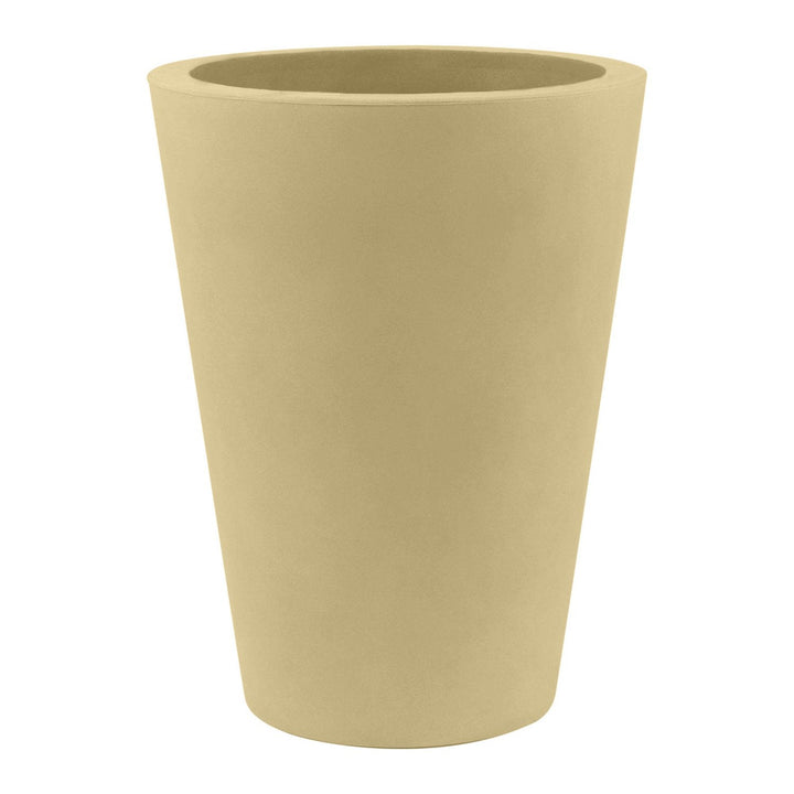 High Cone Planter Outdoor Vondom Beige Small 