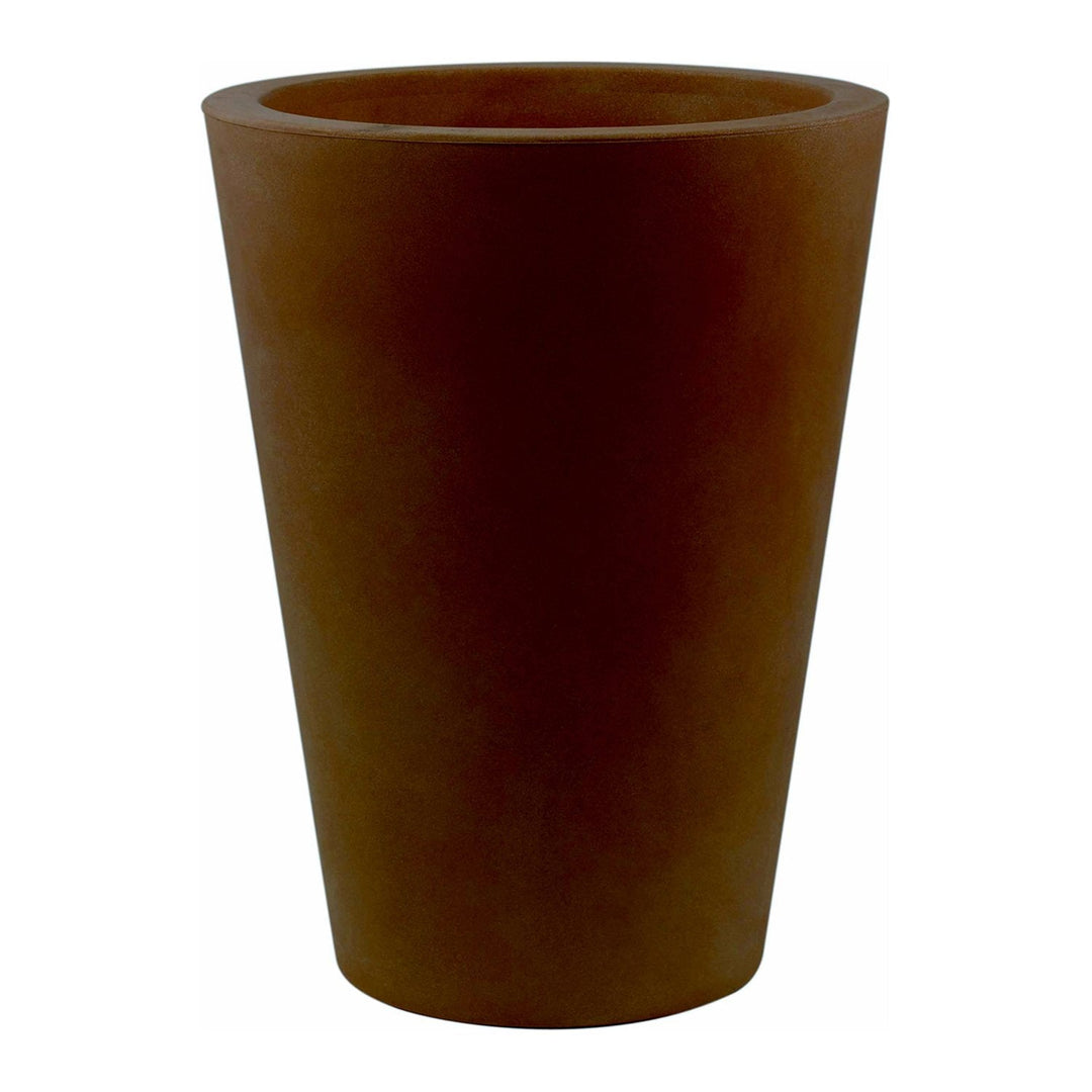 High Cone Planter Outdoor Vondom Bronze Small 
