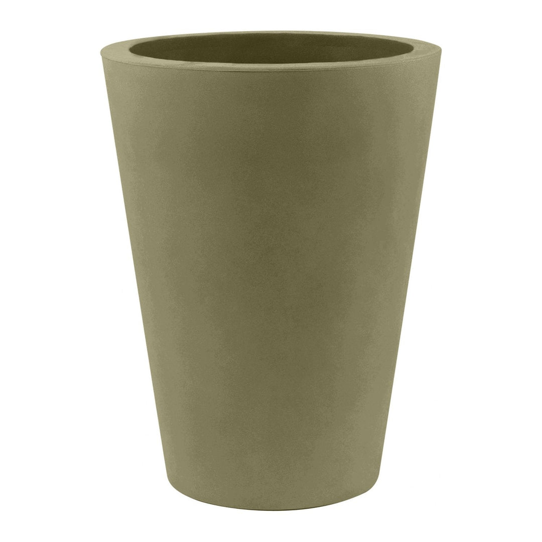 High Cone Planter Outdoor Vondom Khaki Small 