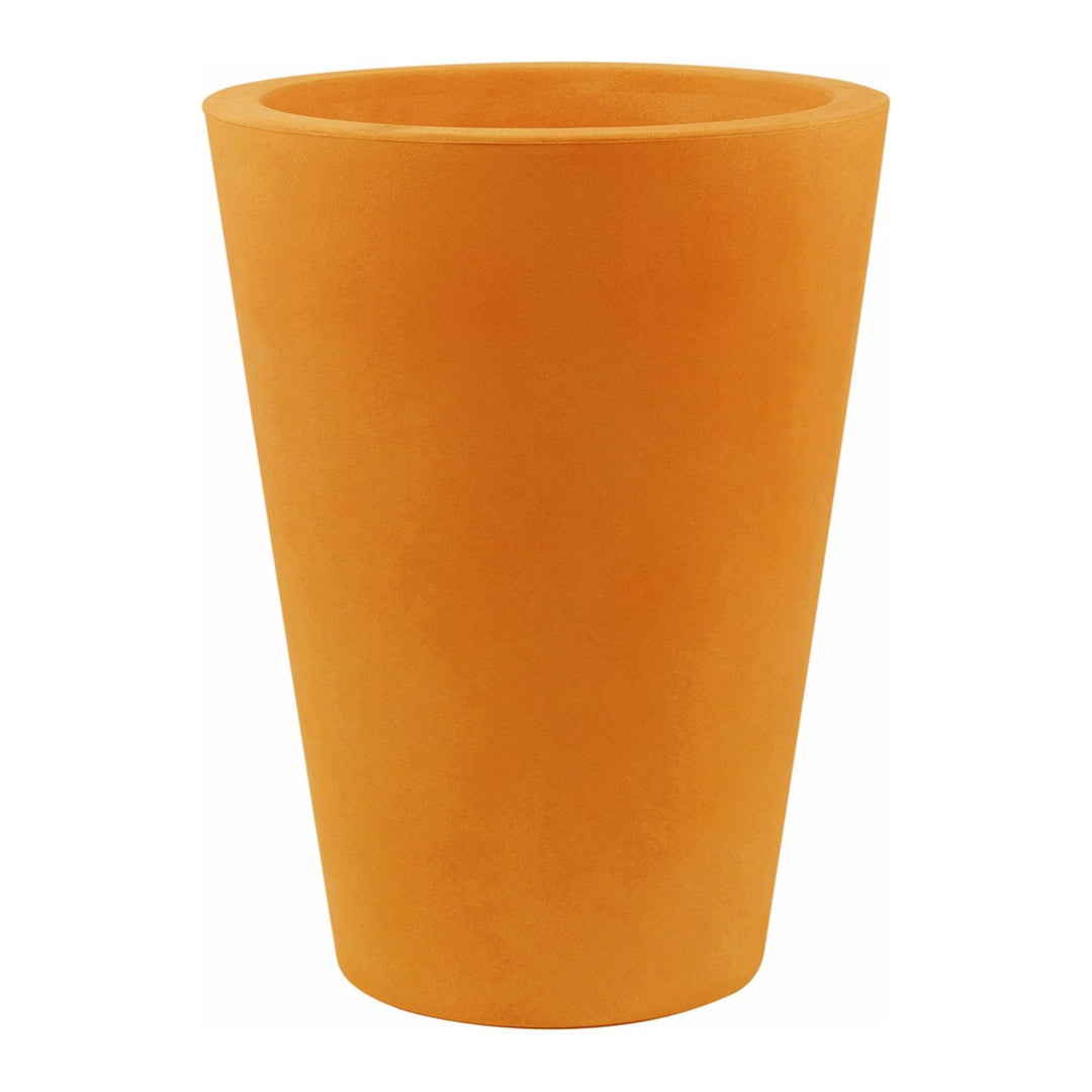 High Cone Planter Outdoor Vondom Orange Small 