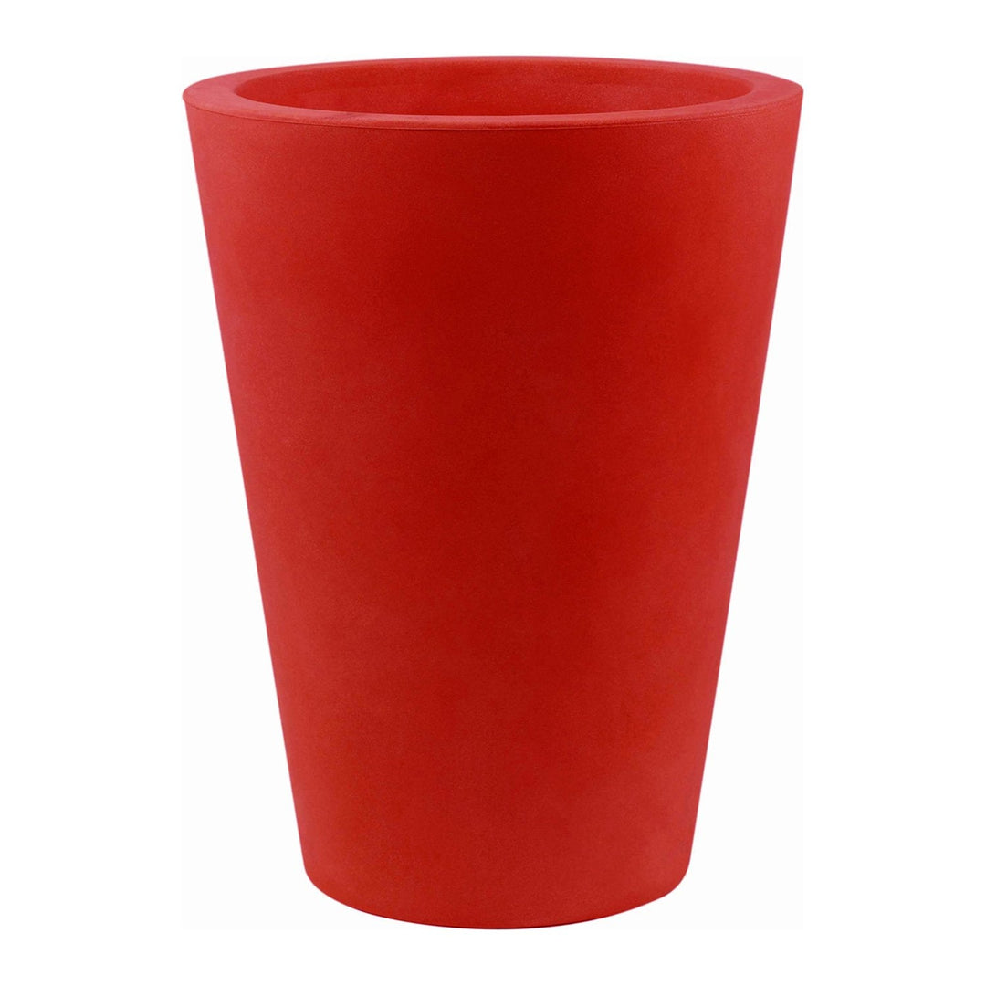 High Cone Planter Outdoor Vondom Red Small 