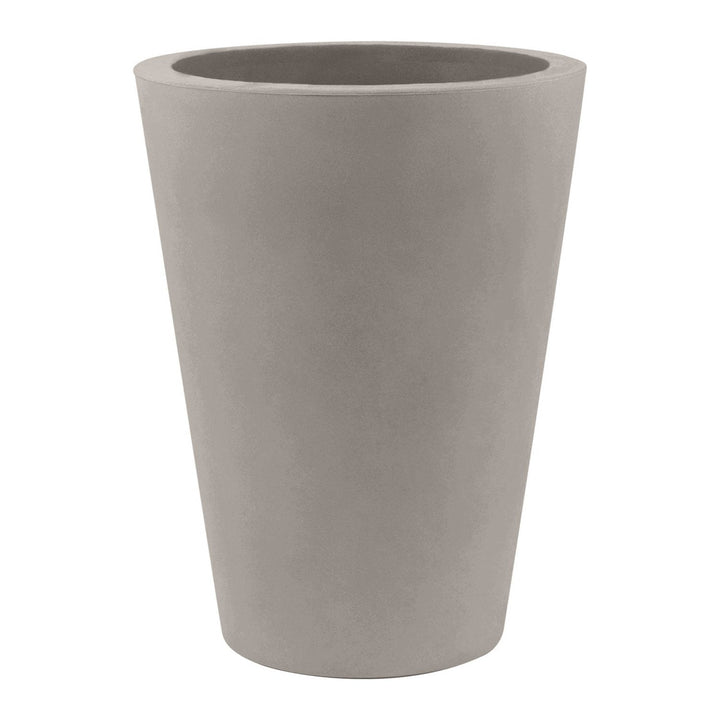 High Cone Planter Outdoor Vondom Taupe Small 