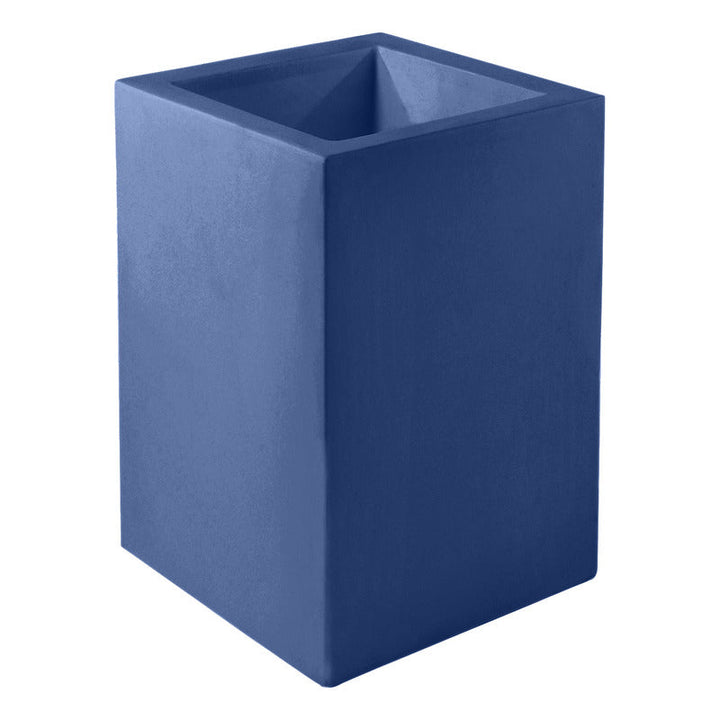 Cube Planter Outdoor Vondom Navy Tall Small 