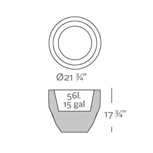 Vases Planter Outdoor Vondom   