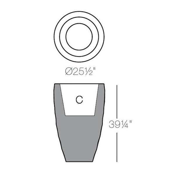 Vases Planter Outdoor Vondom   