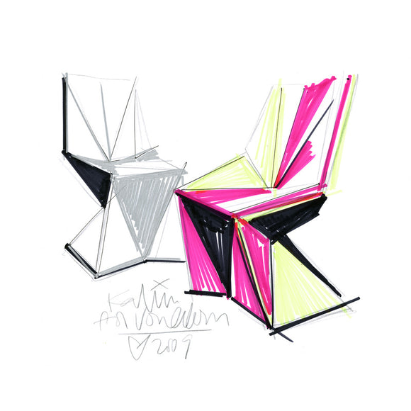 Vertex Chair (Showroom Piece) Outdoor Vondom