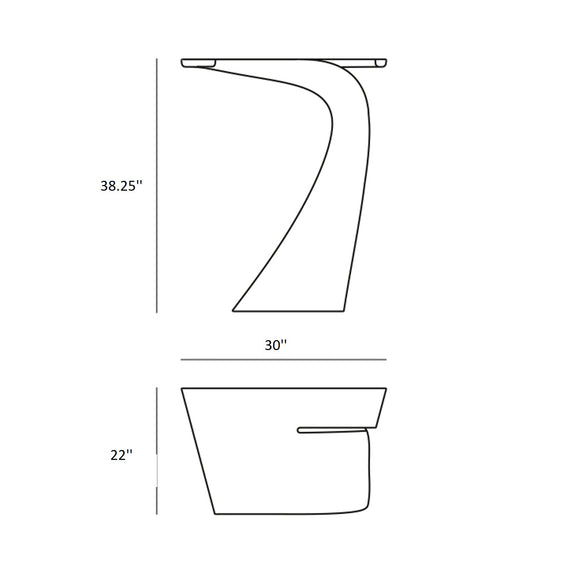 Wing Bar Table Outdoor Vondom   