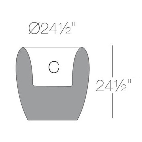 Blow Planter Outdoor Vondom   