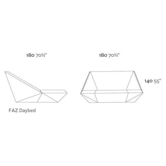 Faz Daybed Outdoor Vondom   