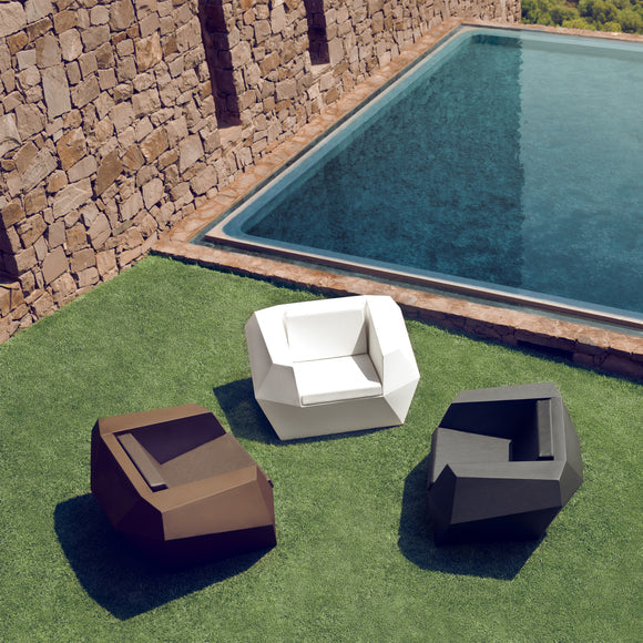 Faz Lounge Chair Outdoor Vondom   