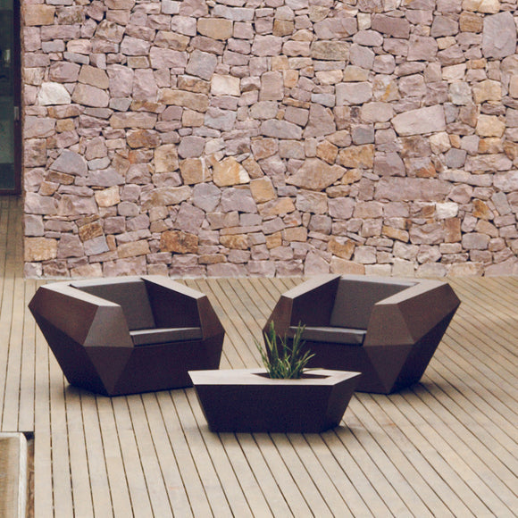Faz Lounge Chair Outdoor Vondom   
