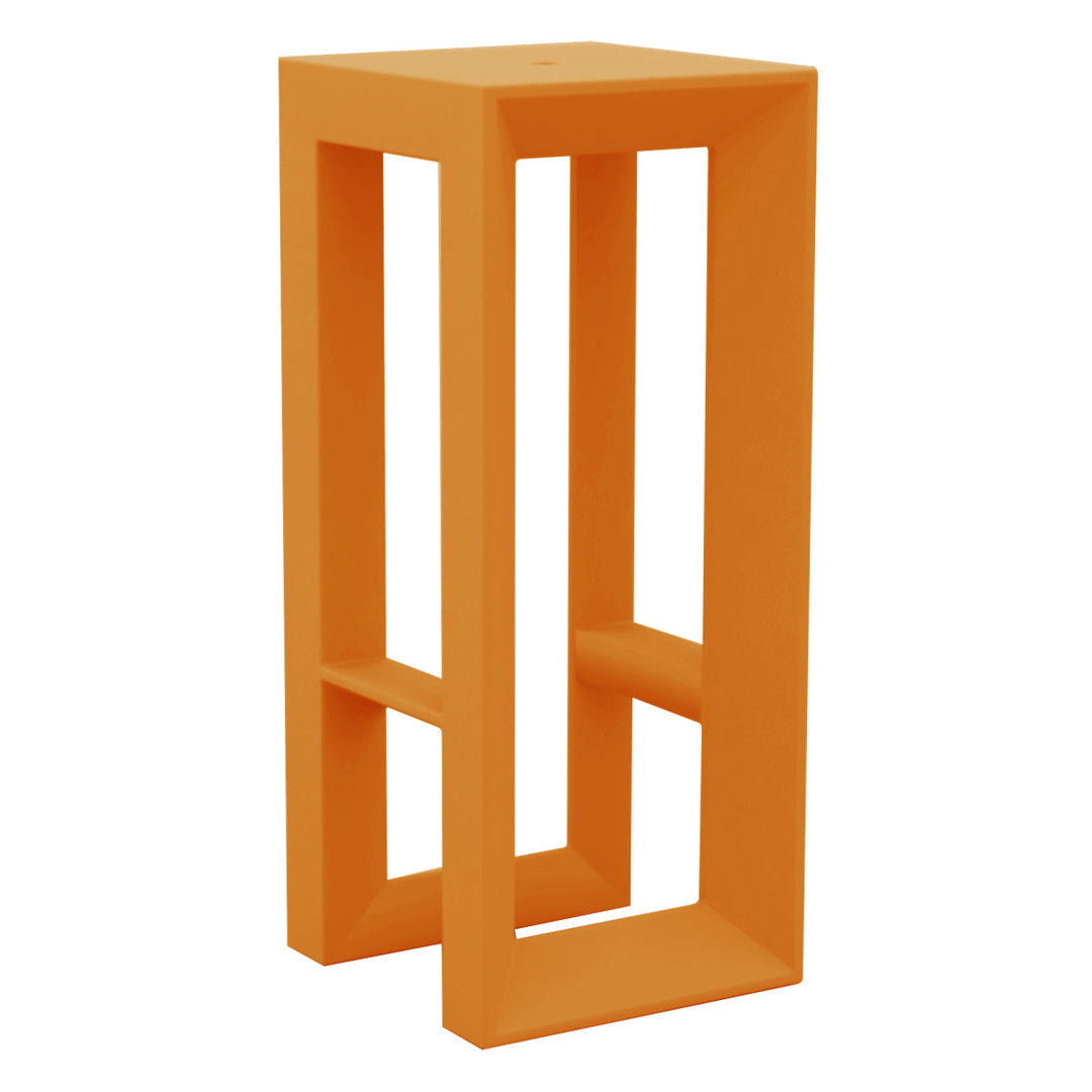 Frame Bar Stool Outdoor Vondom Stool Only Basic Orange