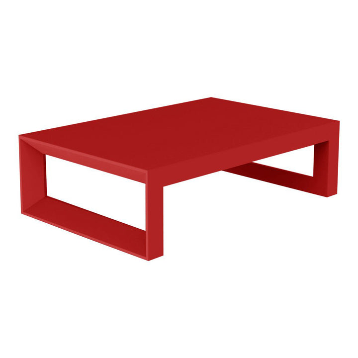 Frame Coffee Table Outdoor Vondom Basic Red