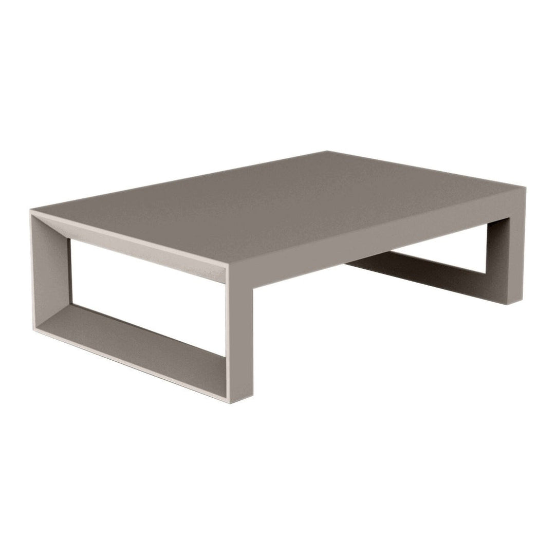 Frame Coffee Table Outdoor Vondom Basic Taupe