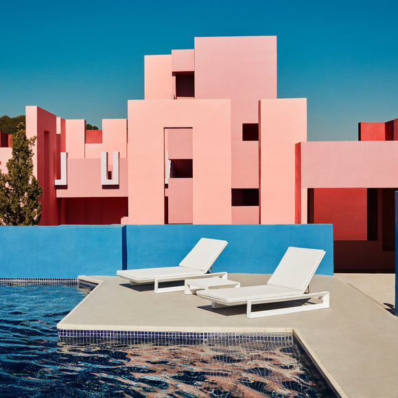 Frame Sun Chaise Outdoor Vondom   