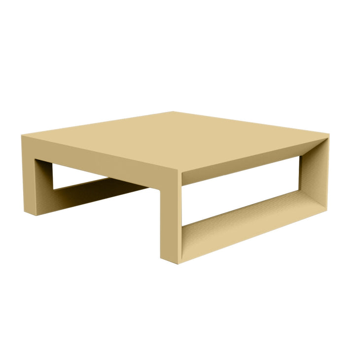 Frame Sun Chaise Table Outdoor Vondom Basic Beige