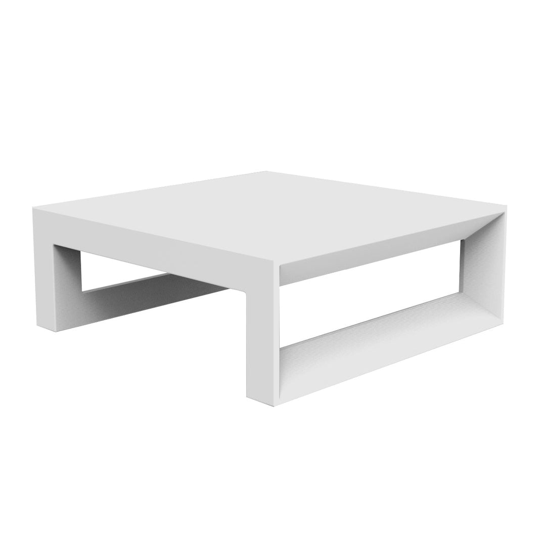 Frame Sun Chaise Table Outdoor Vondom Basic White
