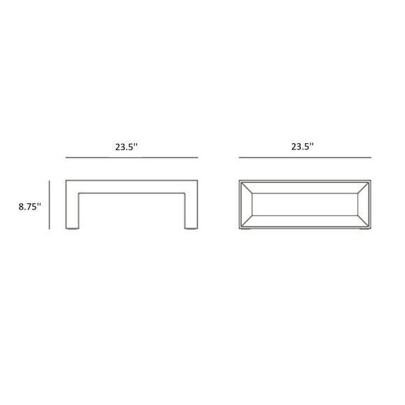 Frame Sun Chaise Table Outdoor Vondom