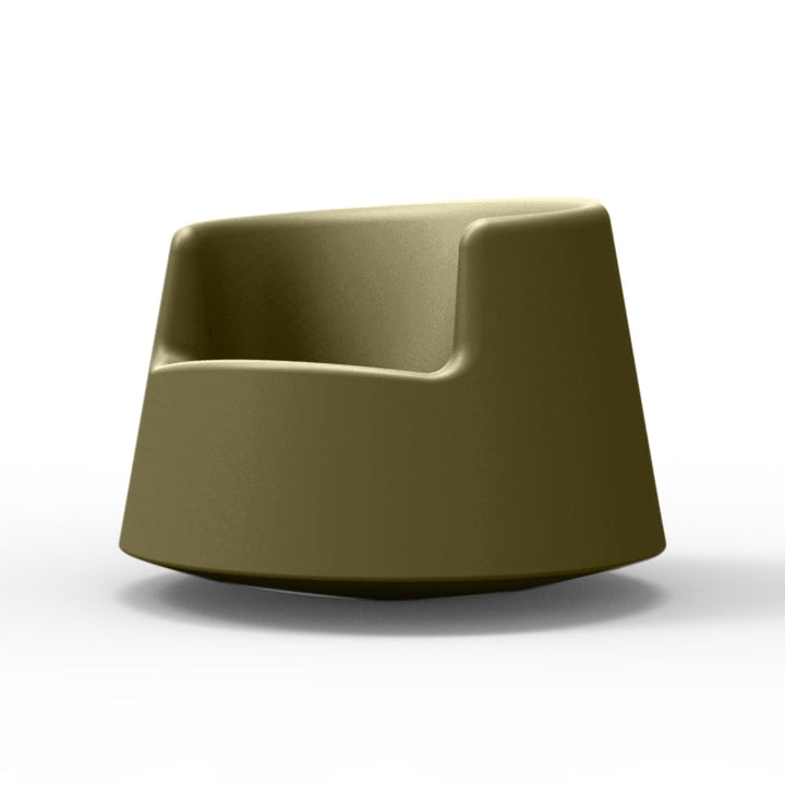 Roulette Rocking Chair Outdoor Vondom Large ( 93x93x68 cm) Basic Khaki