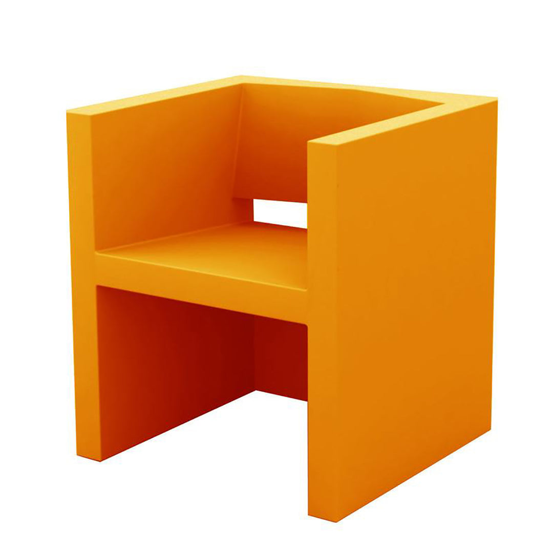 Vela Armchair Outdoor Vondom Orange Armchair Only 