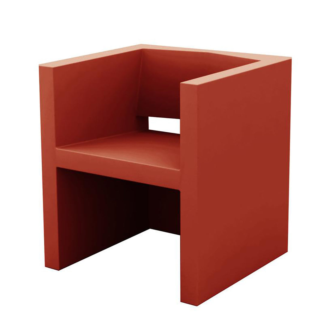 Vela Armchair Outdoor Vondom Red Armchair Only 