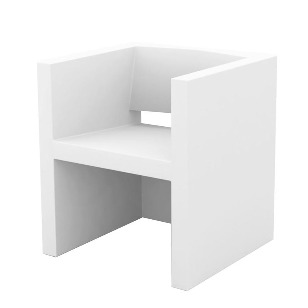 Vela Armchair Outdoor Vondom White Armchair Only 