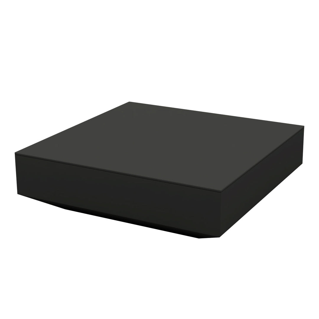 Vela Coffee Table Outdoor Vondom Black Table Only