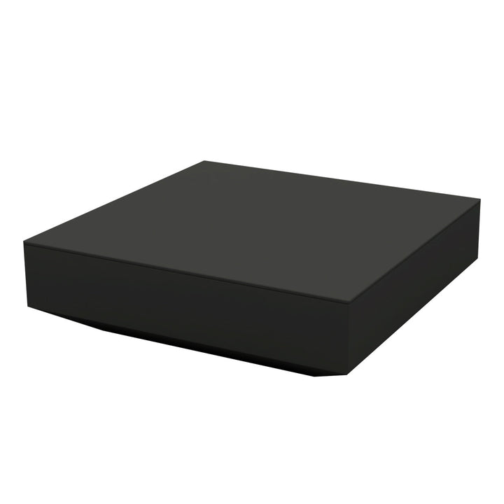 Vela Coffee Table Outdoor Vondom Black Table Only