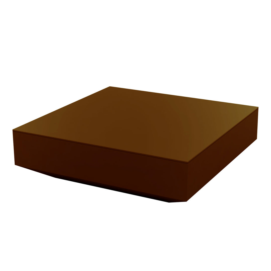 Vela Coffee Table Outdoor Vondom Bronze Table Only