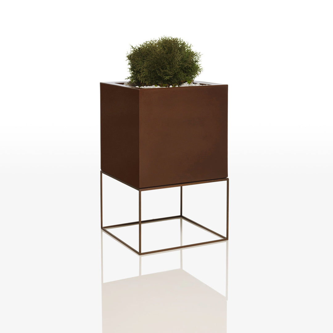 Vela Cube Planter Outdoor Vondom Small (40x40x70 cm) Basic