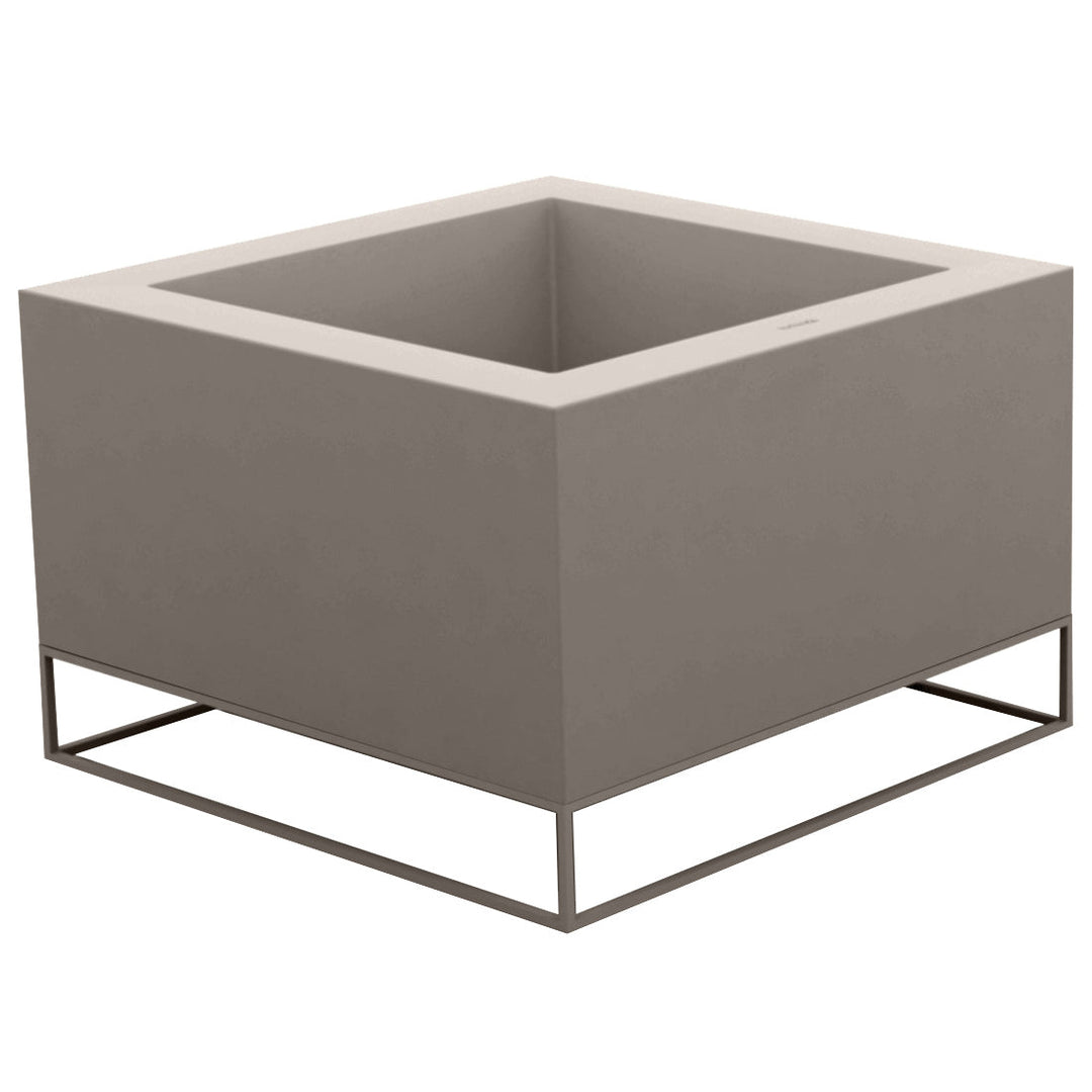 Vela Land Planter Outdoor Vondom Taupe Basic