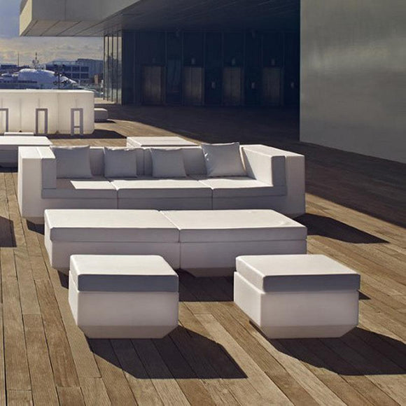 VELA SQUARE OTTOMAN Outdoor Vondom