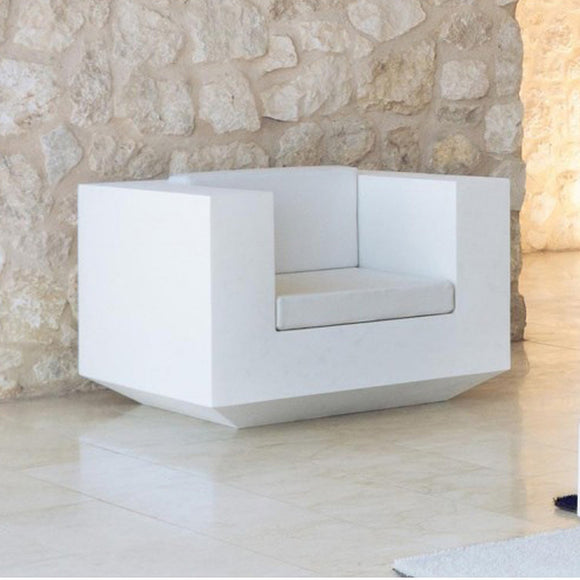 Vela Lounge Chair Outdoor Vondom   