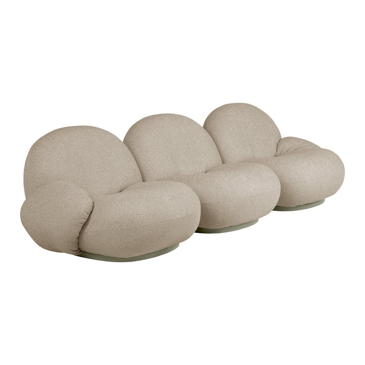 Pacha Outdoor Sofa With Armrests Outdoor Sofas Gubi Dedar Libera 001 3 Seater: 99.6 in width