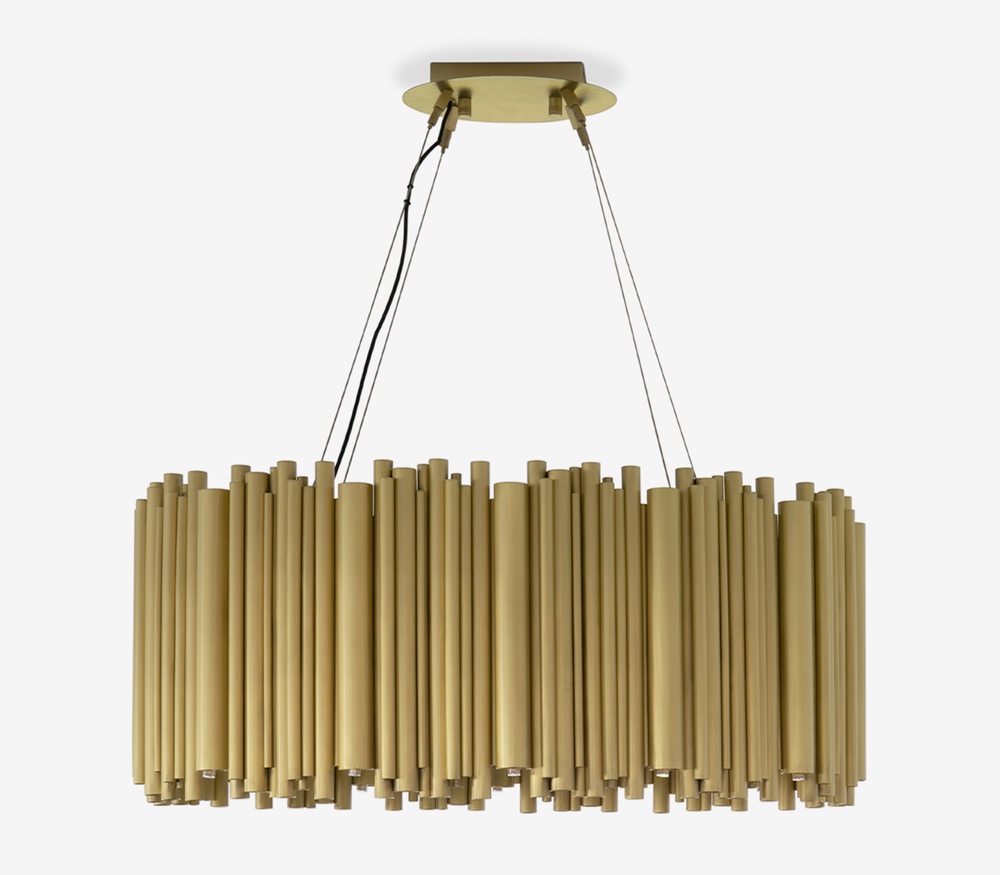 Brubeck Oval Suspension Lamp  Delightfull   