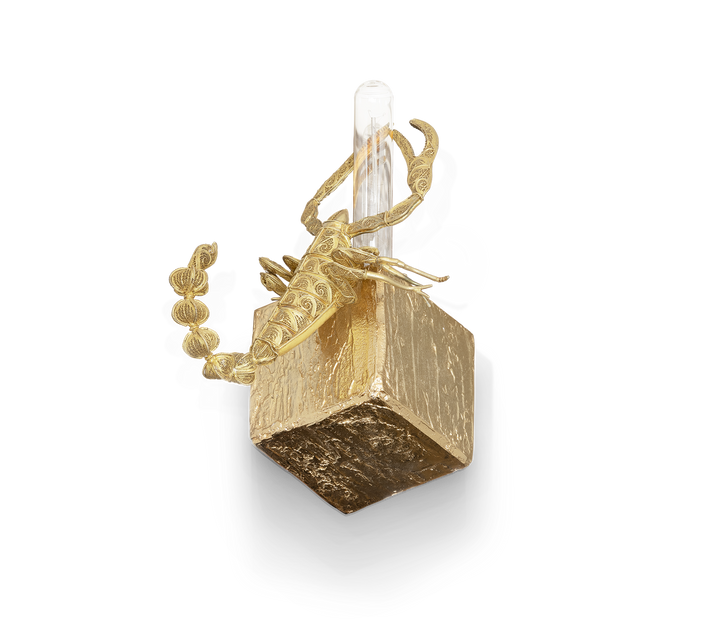 Cubic Filigree Scorpion Small Wall Lamp  Boca Do Lobo   