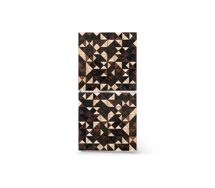 pixel ii anodized cabinet Cabinets Boca Do Lobo Pixel II Walnut
