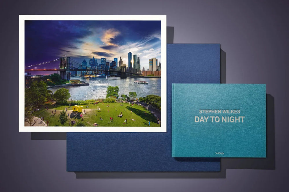 Stephen Wilkes. Day to Night. Art Edition No․ 1–100 ‘Brooklyn Bridge, New York City, 2016’ Print Books Taschen   