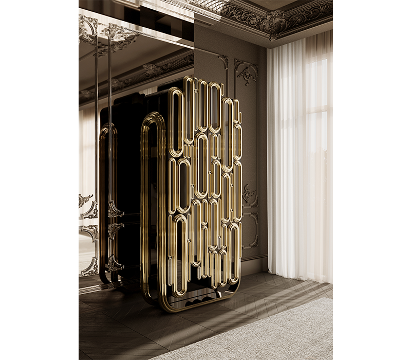 oblong gold cabinet Cabinets Boca Do Lobo