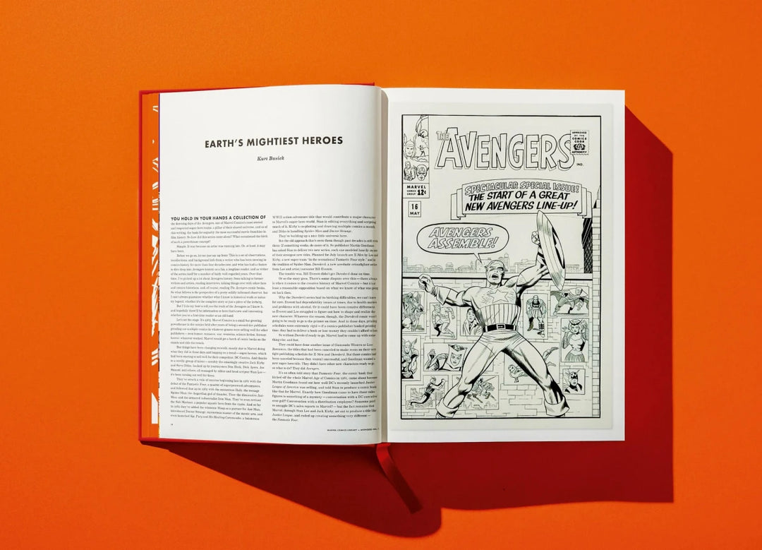 Marvel Comics Library. Avengers. Vol․ 1․ 1963–1965 Print Books Taschen   