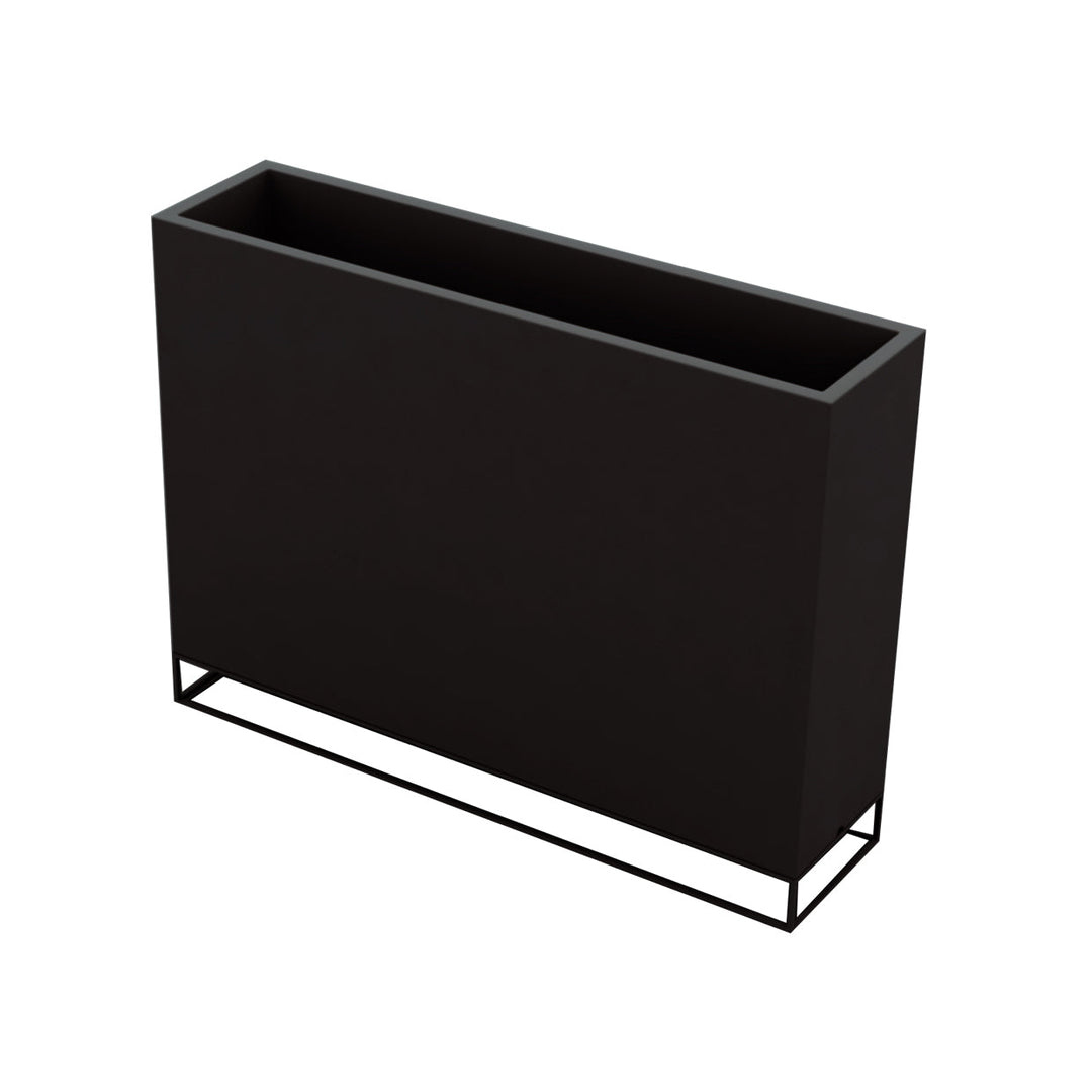 Vela Wall Planter Outdoor Vondom Basic Black