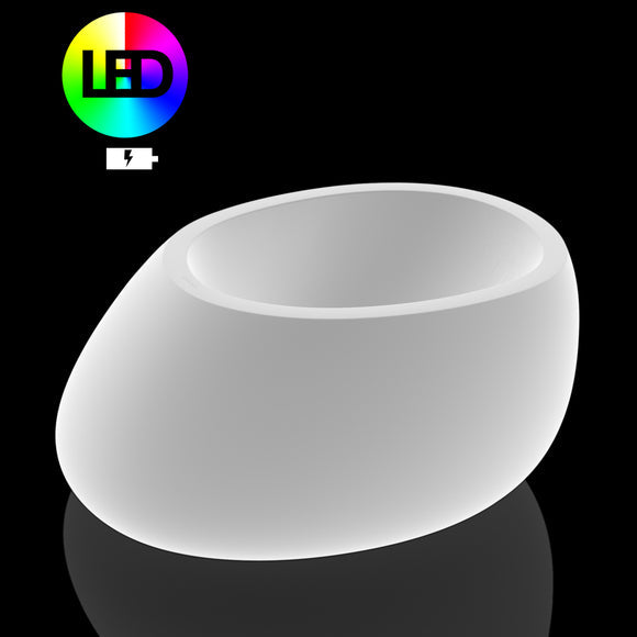 Illuminated Stone Planter Outdoor Vondom   