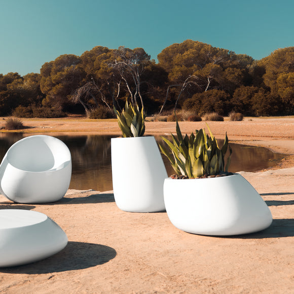 Illuminated Stone Planter Outdoor Vondom   