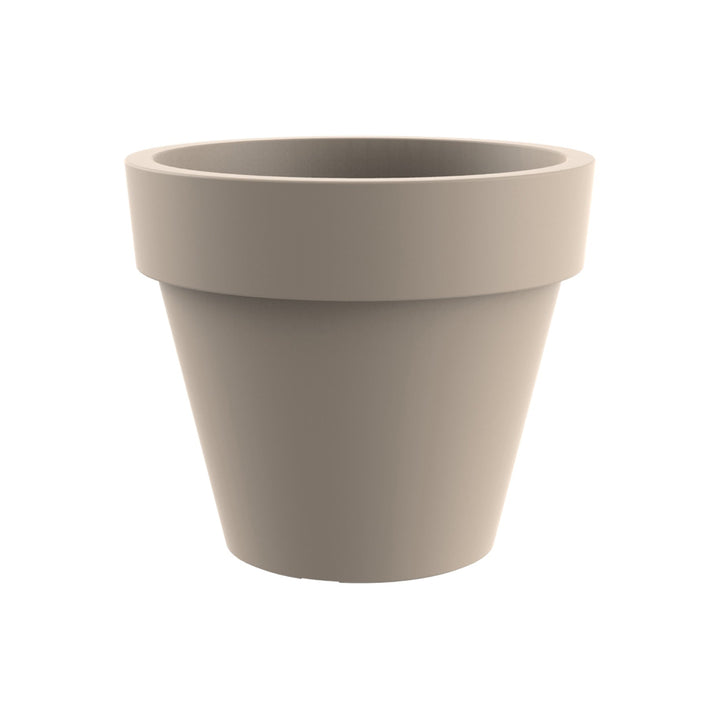 Maceta Planter Outdoor Vondom Crema Large: 47.25 in Dia 